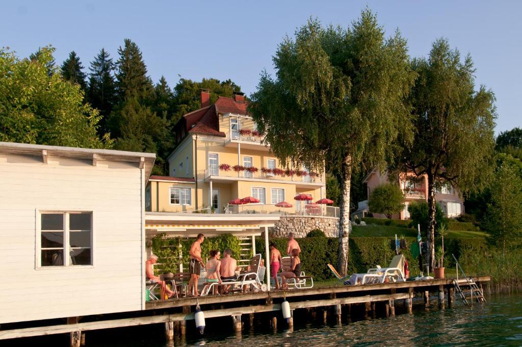 Appartements Schwarzvilla Velden am Wörthersee Exterior foto